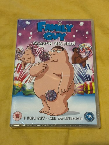 Family Guy - Season 16 (DVD, 2016) Region 2, Brand New Sealed