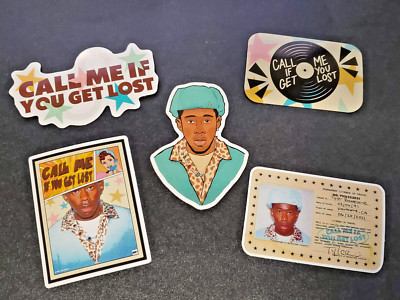 Tyler the creator, Call Me If You Get Lost - 5 Waterproof Sticker set!