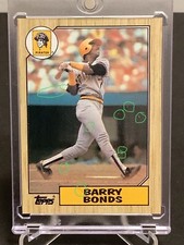 1987 Topps Barry  Bonds 12 ERROR Rookie Card #320 MINT ULTRA RARE!