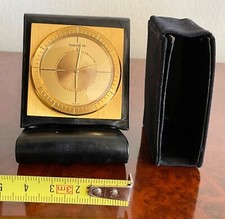 JAEGER LECOULTRE ADOS  MINIATURE MEMOVOX TRAVEL ALARM CLOCK