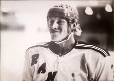 1978 ANDERS HEDBERG NHL HOCKEY PHOTO NEW YORK RANGERS JOFA SWEDEN LEGEND WHA AHL