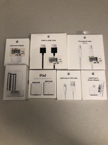 Apple MacBook iMac Computer & iPad Accessories Lot Original Authentic OEM
