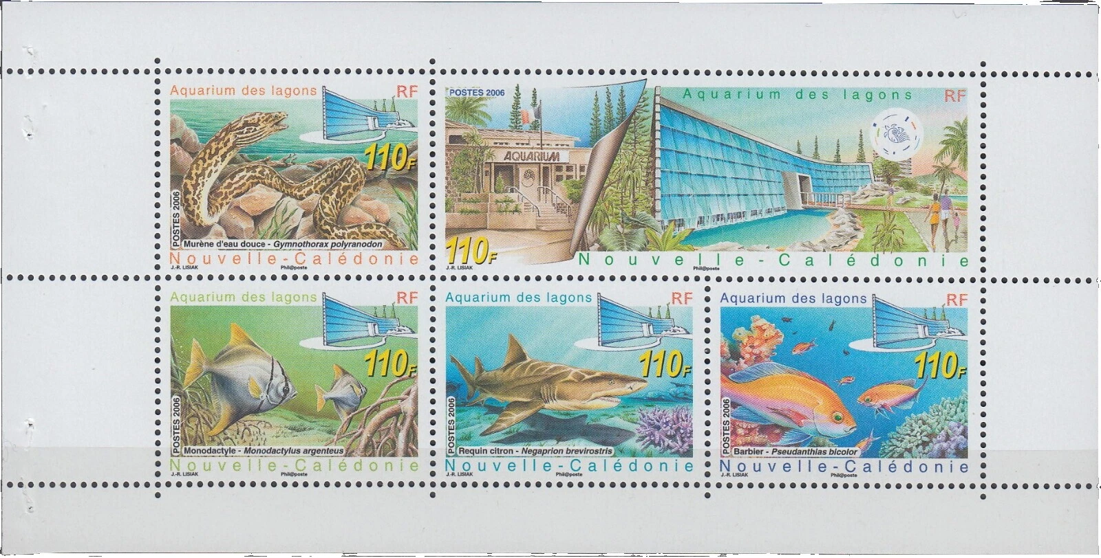 Fish Booklet Stamps