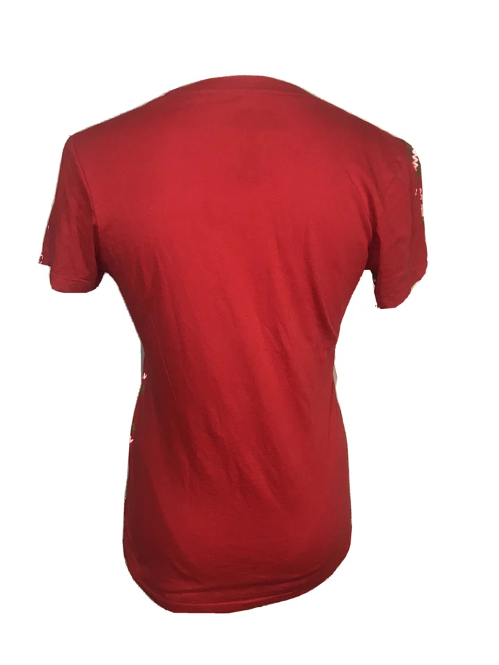 Disneyland Resort Walt Disney World Navidad Mickey Mouse Camiseta Roja Talla M Foto 3 de 4