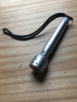 Led Lenser Mini Flashlight 5.5''L  0752259 White Beam V2 Triplex With Wrist Cord