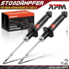 2x Stoßdämpfer Gasdruck Hinterachse für Nissan Maxima/Maxima QX V A33 3.0