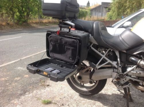Borse Interni Per Bagagli Pannier Per HONDA PAN EUROPEAN ST 1300 Coppia Moto