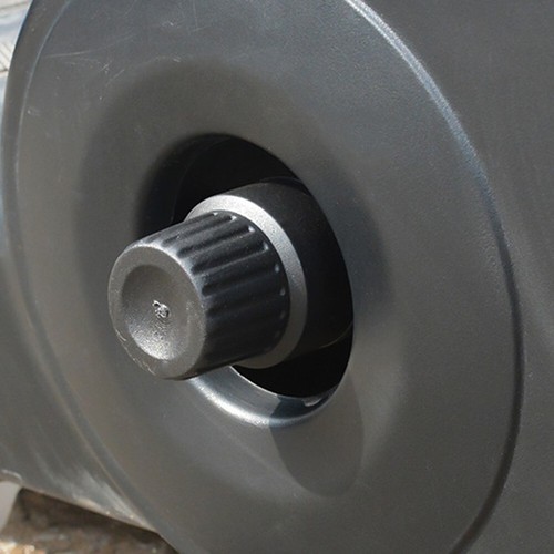 Housse Anti-poussière Pour Pédalier De Vélo U2013 Tige Centrale En Alliage D' Aluminium Avec Anneau En Caoutchouc Pour VTT Vélo De Route (noir