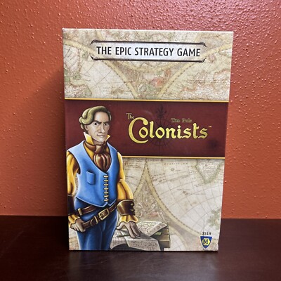Brilliant The Colonists Tim Puls Mayfair Game Geeks Board Game Brand New Sealed