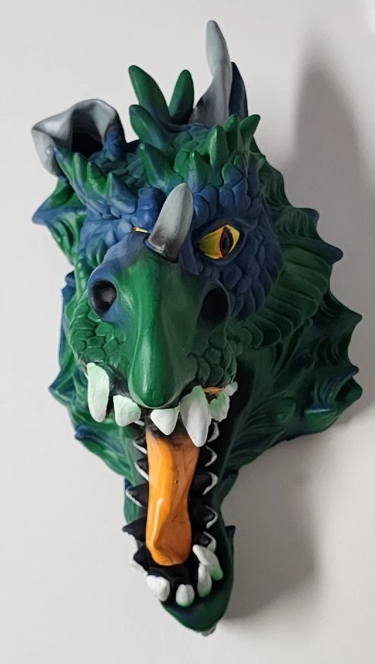 Adult Seasons Deluxe Horned Dragon Halloween Costume Accessory Mask One Size  - Image 3 of 4