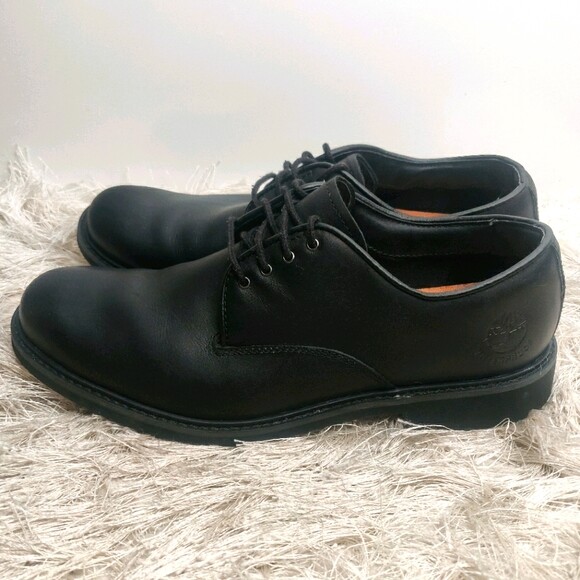 Timberland Mens Stormbuck 5549R Black Leather Waterproof Oxfords Shoes Size  7.5 for sale online | eBay