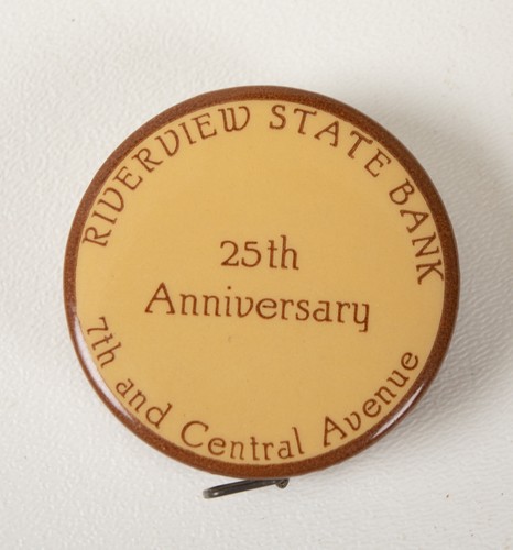 Riverview State Bank (R3B-4) Advertising Tape Measure (JSF6) 1903-1928 Central A