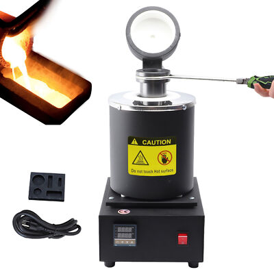 Gold Melting Furnace Electric High-Temperature Fast Casting Furnaces Portable