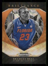 2021-22 Panini Prizm Brilliance Prizms Orange Wave #19 Bradley Beal /75