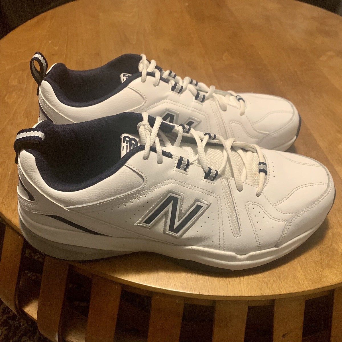 New Balance Mens Size US 12 2E Wide 608 V5 MX608WN5 White 