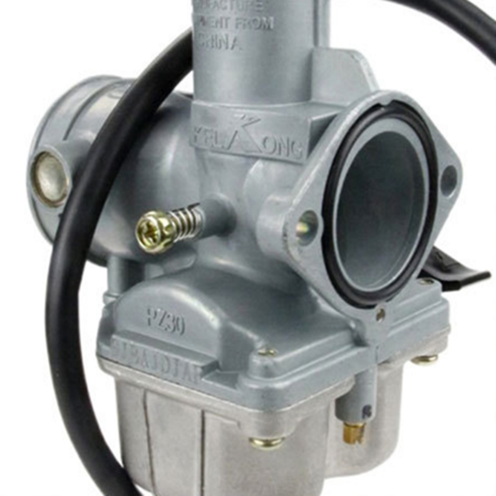 PZ30 Carburador apto para Honda CB CG175 200 250CC 30 mm para 150 175 200 250 300 cc Dirt Bike con motores de ciclomotor de estrangulador ATV de operación manual