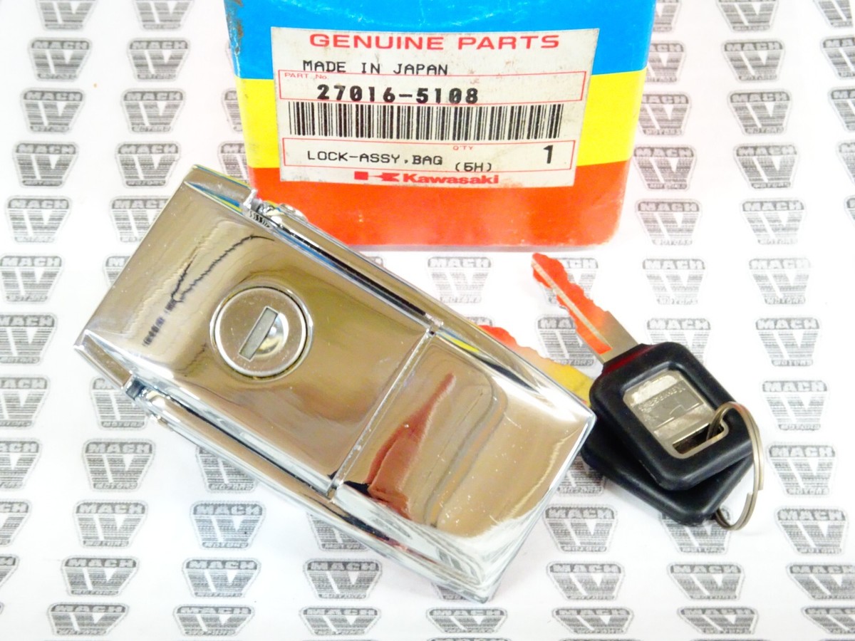 Kawasaki NOS NEW 27016-5108 Bag Lock Assy ZG ZG1200 Voyager XII | eBay