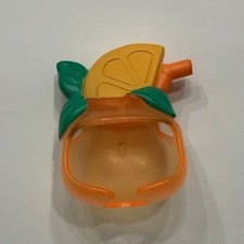 HASBRO LITTLEST PET SHOP CAT #4-173 THIRSTY PETS COOLER CREW ORANGE DRINK HAT