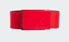 New Adidas Golf Reversible Web Belt Pure Ruby/Black Same Day Ship