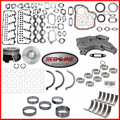 Engine Rebuild Overhaul Kit for 04-07 GMC Chevrolet LLY LBZ 6.6L 402 VIN "2,D"