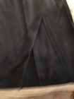 Black Jacket W/Leopard Like Trim & Matching SolId Black Skirt. Perceptions Sz 14 — photo 7