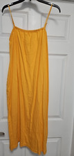 Women's A New Day Casual Sundress Size Medium Yellow / Orange A17