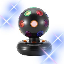 4" Disco Light Ball USB Power Turning Dancing Party KTV Plastic Lamp US Seller