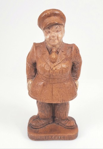 Vintage 1944 K.F.S. Pvt Archie and Wimpie Wood Figure Figurines - Picture 2 of 9