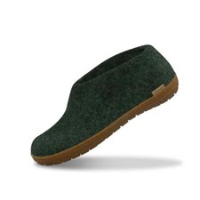 Glerups Womens Dark Forest Shoe Honey Rubber Sole EU 39