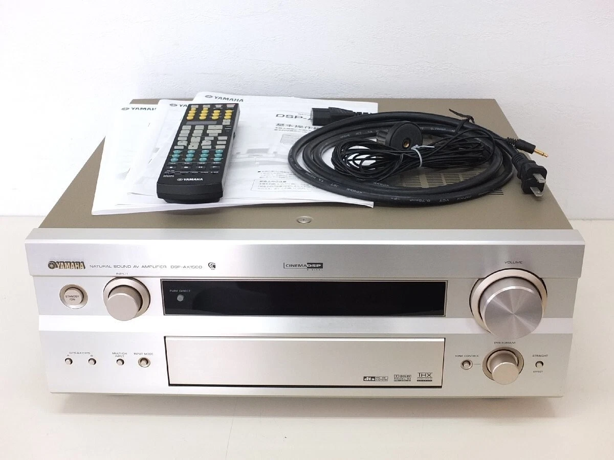 アンプ YAMAHA DSP-AX1500 YAMAHA DSP-AX1500 Audio AV amplifier 7.1 ch surround Music