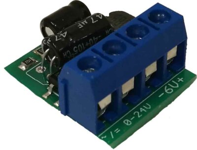 6V Festspannungsregler analog, digital für Servos, Verdampfer, Lampen uvm. 2A 