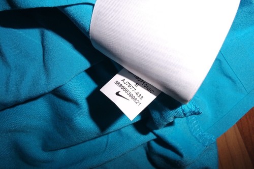 NWT NIKE RISE 365 TECH PACK 3/4 Sleeve Shirt TOP BLUE/FURY AJ7977 433 S RARE - Picture 8 of 12