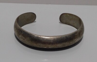 Silpada Sterling Silver Domed Cuff Bracelet Vintage Rare