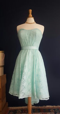 mori lee mint bridesmaid dress