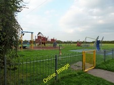 Photo 6x4 Play area, Canewdon A well stocked area in the corner of a play c2014