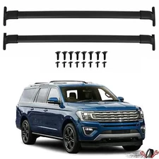 For 18-24 Lincoln Navigator Ford Expedition Roof Rack Cross Bar Luggage Carrier