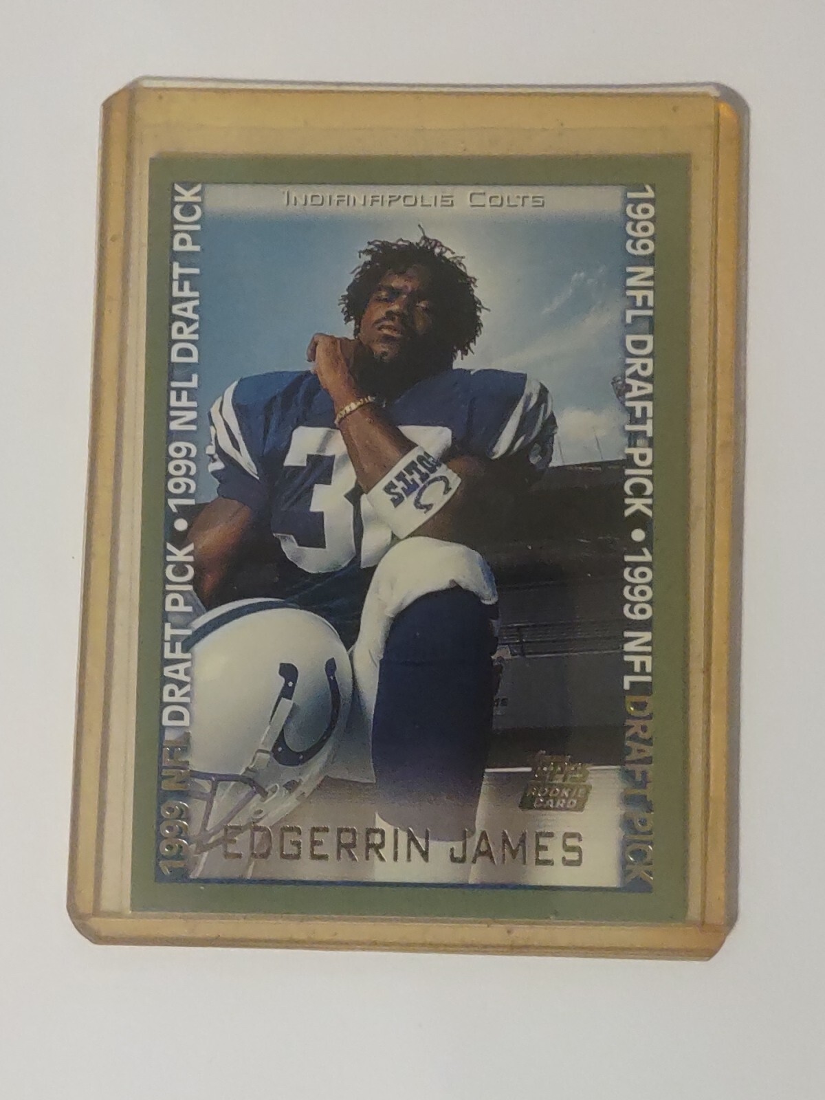 1999 Topps #339 Edgerrin James RC Rookie Indianapolis Colts