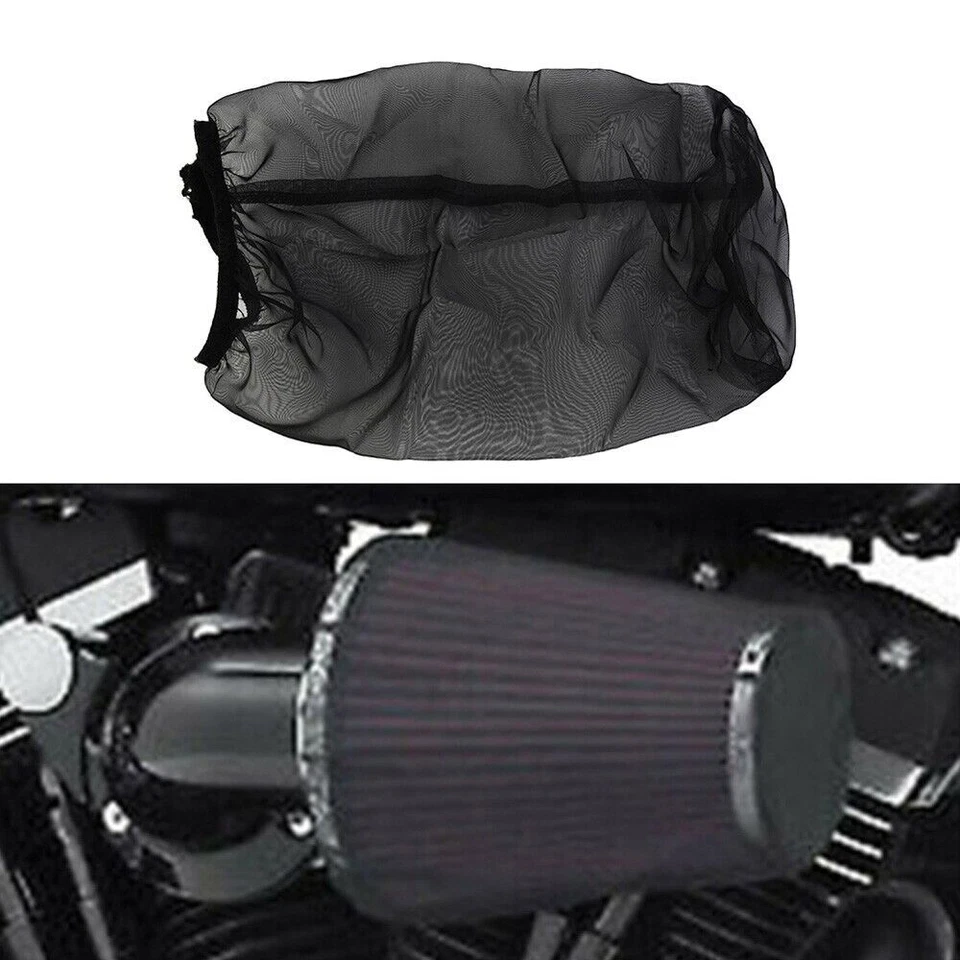 Breather Air Filter Protective Rain Sock Cover For Harley Touring 1986-2020 - image 2 of 3