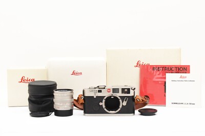 [US 1-Yr Warranty] SUPER RARE Leica M6 0.72 Summilux-M 50mm F1.4 Titanium Camera
