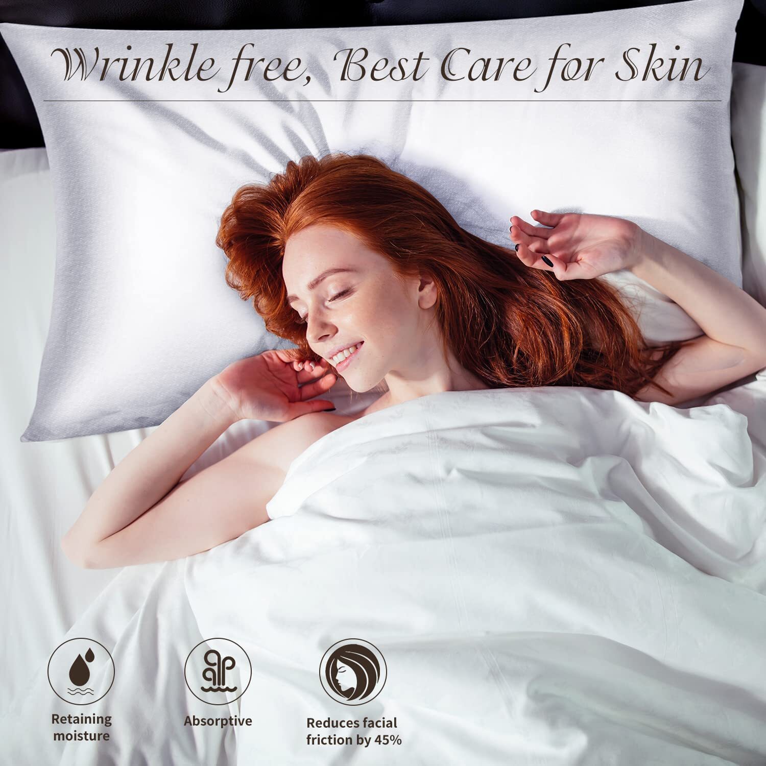 2X 100 Mulberry Silk Pillow Case 25 Momme Slip Genuine Silk Pillowcase