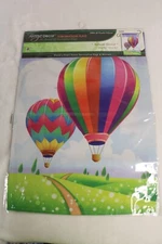 Breeze Decor Sublimation Garden Flag  13x18.5 BALLOON FESTIVAL Flag Brand New