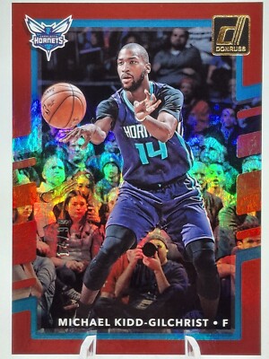 2017-18 Panini Donruss Michael Kidd-Gilchrist #18 Holo Red 14/99 JERSEY # SP