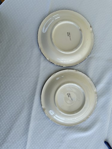2 Stück. CBK Ltd handbemalte 8,5" Keramik Talavera blau & gelb Teller *LESEN - Bild 6 von 13