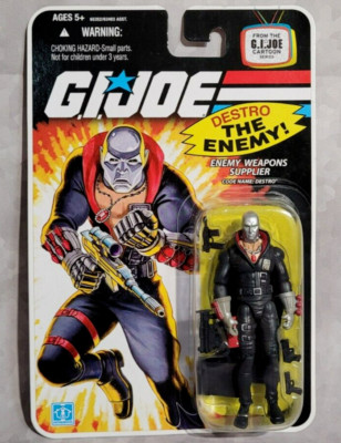 GI Joe 25th Destro Weapons Supplier figure