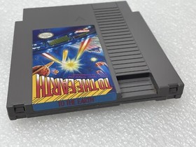 NES TO THE EARTH ORIGINAL AUTHENTIC CLEAN CART MANUAL DUST SLEEVE NINTENDO