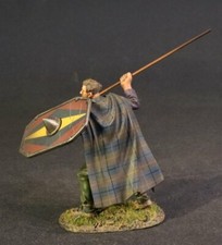 AG-05A Germanic Cherusci Warrior - John Jenkins Designs Metal Miniature