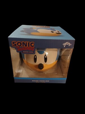 Sonic The Hedgehog Collectors Edition 24oz Molded Ceramic Coffee Mug