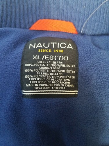 Nautica Youth Hooded Full-Zip Jacket Black Size XL (NEW) - Picture 4 of 4