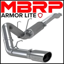 MBRP S5247AL Armor Lite 4" Cat Back Exhaust for 17-23 Ford F-250 F-350 6.2L 7.3L