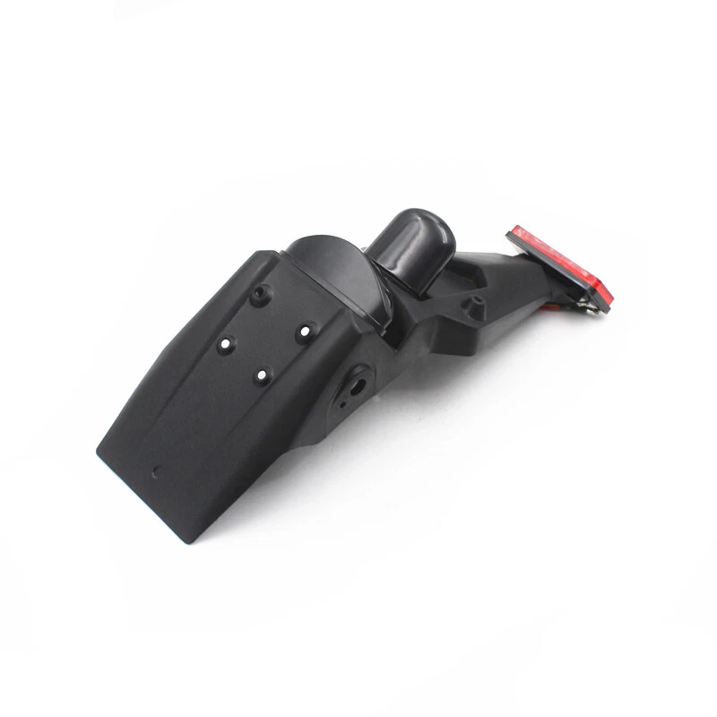 Luz trasera LED universal para moto guardabarros trasero parada enduro luz trasera café racer Foto 4 de 4